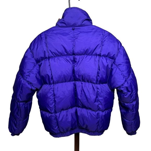 VTG Eddie Bauer Reversible Down Jacket Medium - Picture 2 of 5